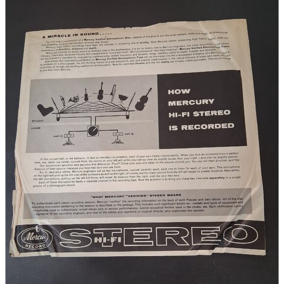 Patti Page I've Heard that Song Before Vinyl Record SR 60011 1958 LP Mercury VG+ - Picture 8 of 12